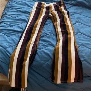 Free people corduroy flare pants